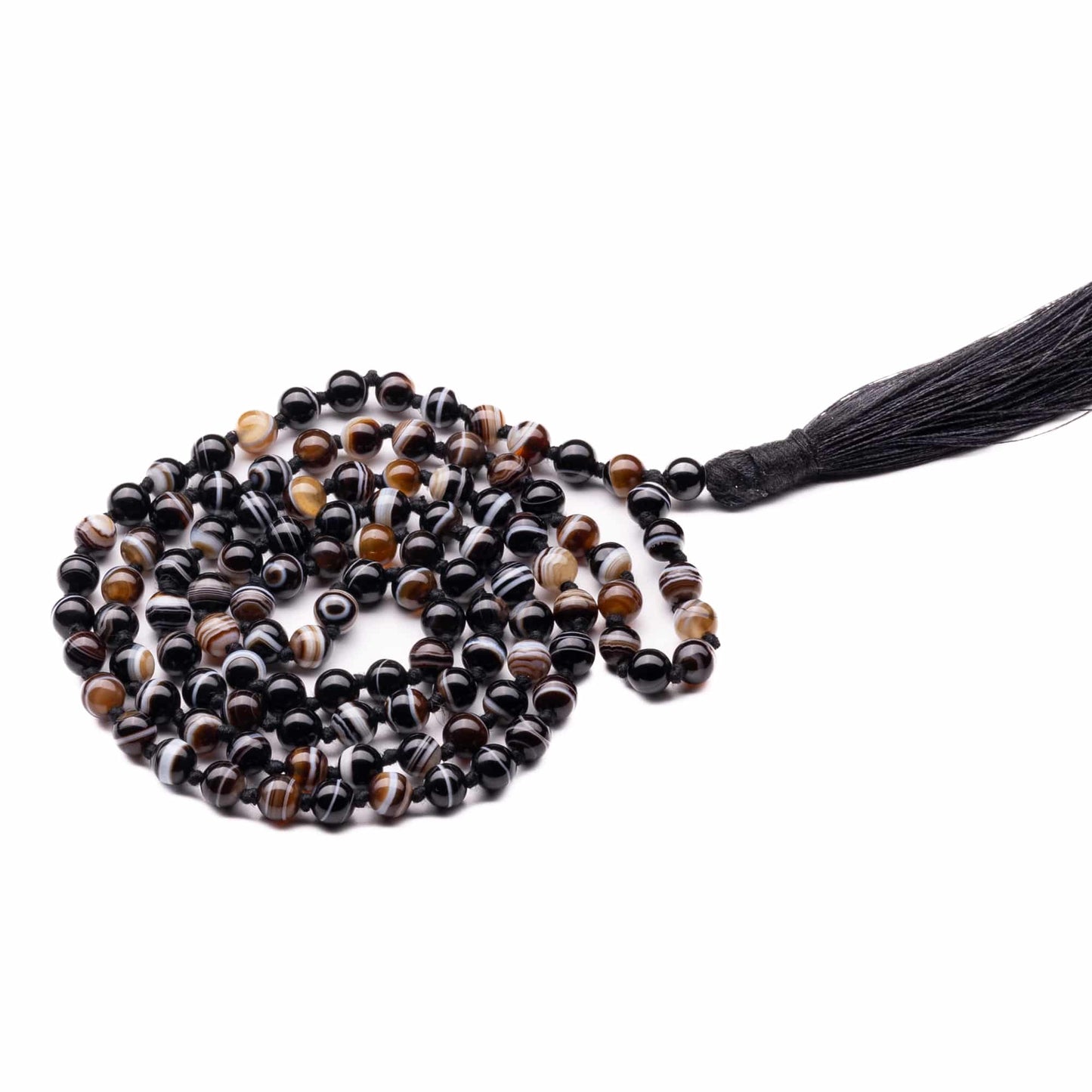 sulemani hakik necklace mala 6mm