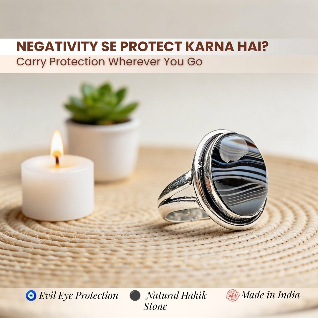 Sulemani Hakik Ring - Jewellery Gifts For Men and Women - plusvalueindia