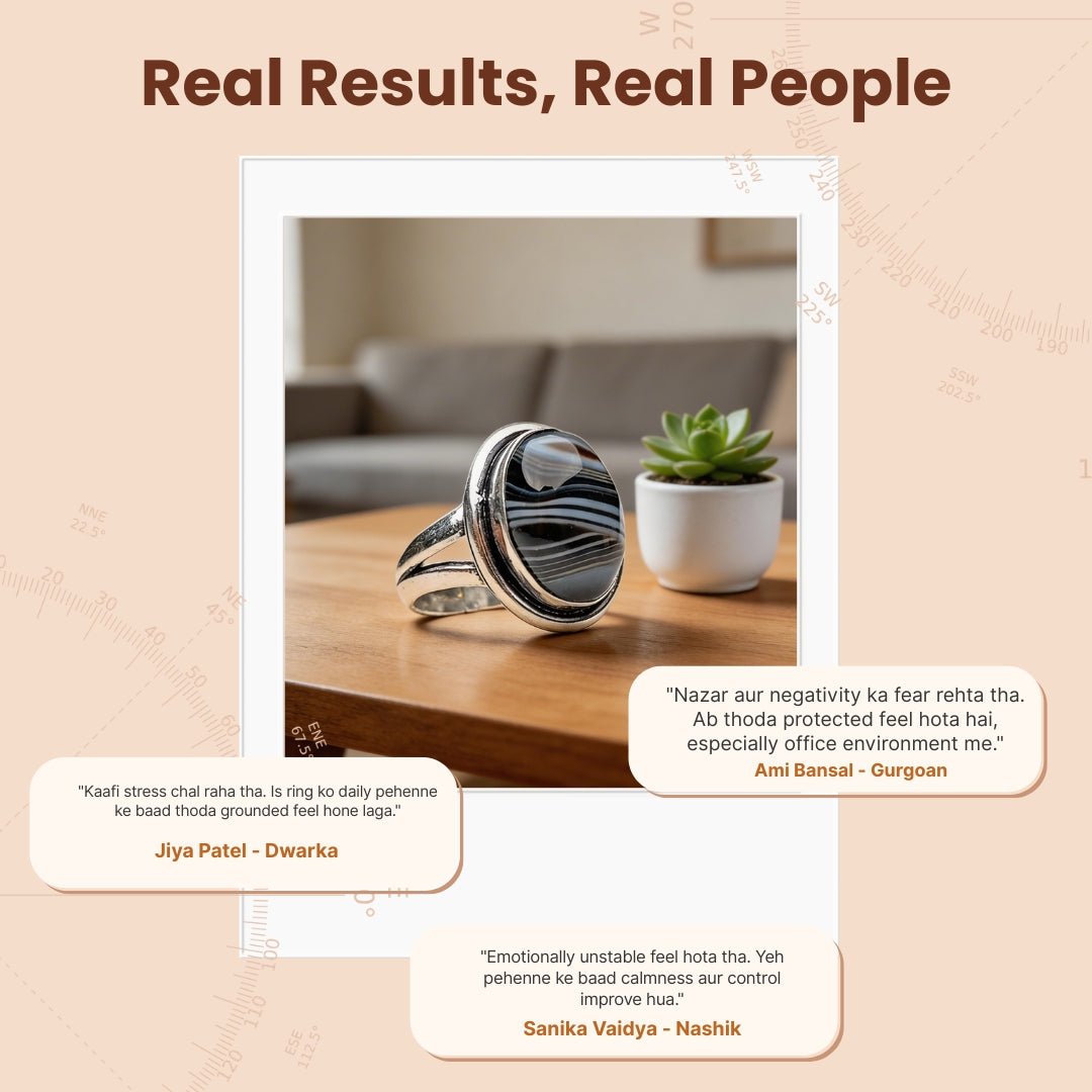Sulemani Hakik Ring - Jewellery Gifts For Men and Women - plusvalueindia