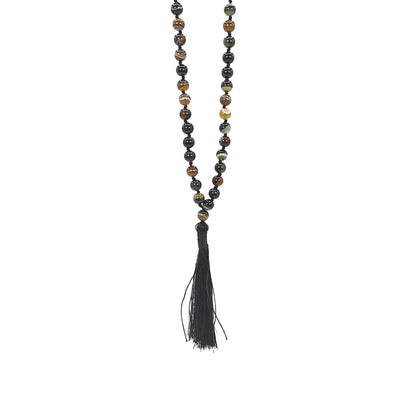 sulemani hakki stone mala necklace 8mm beads reiki crystal healing