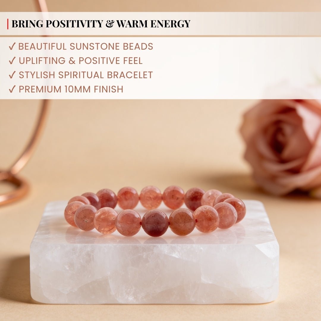 Sunstone Bracelet - plusvalueindia