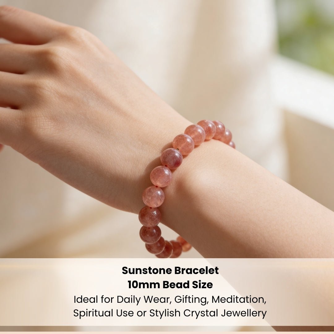 Sunstone Bracelet - plusvalueindia