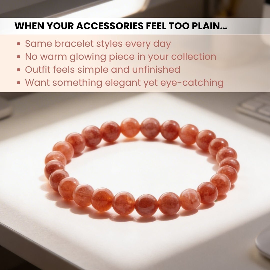 Sunstone Bracelet - plusvalueindia