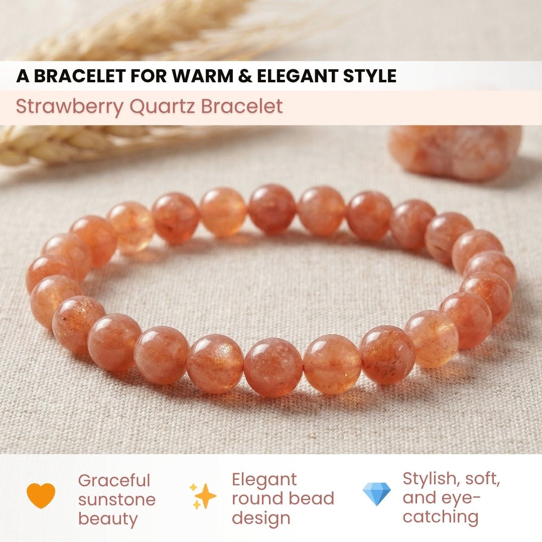 Sunstone Bracelet - plusvalueindia