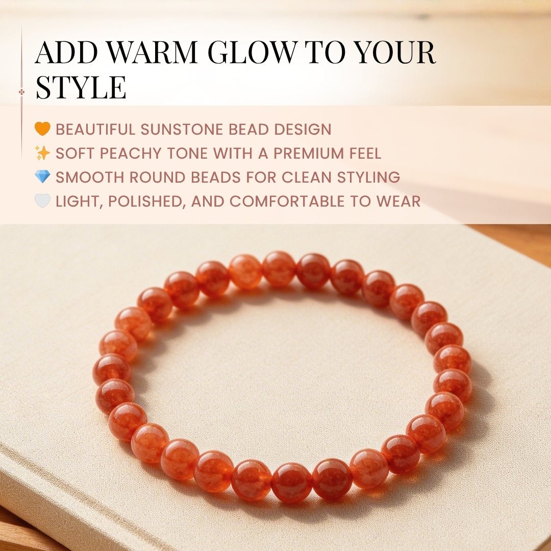 Sunstone Bracelet - plusvalueindia
