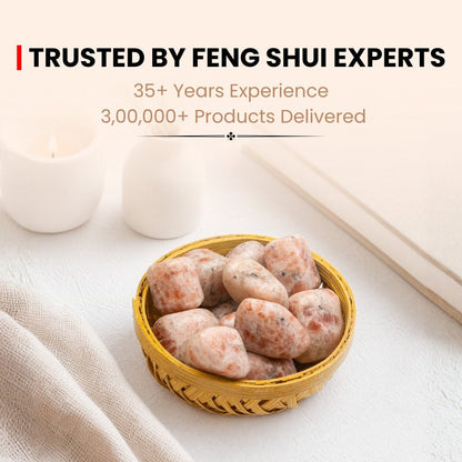 Sunstone Tumbled Stone Pebbles - plusvalueindia