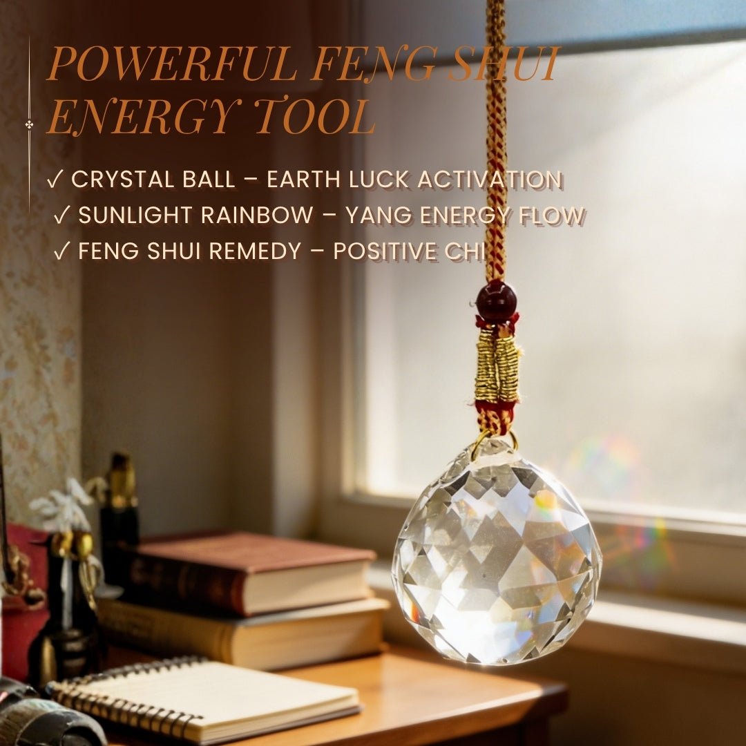 Swarovski Crystal Ball for Positive Energy 2pcs - plusvalueindia