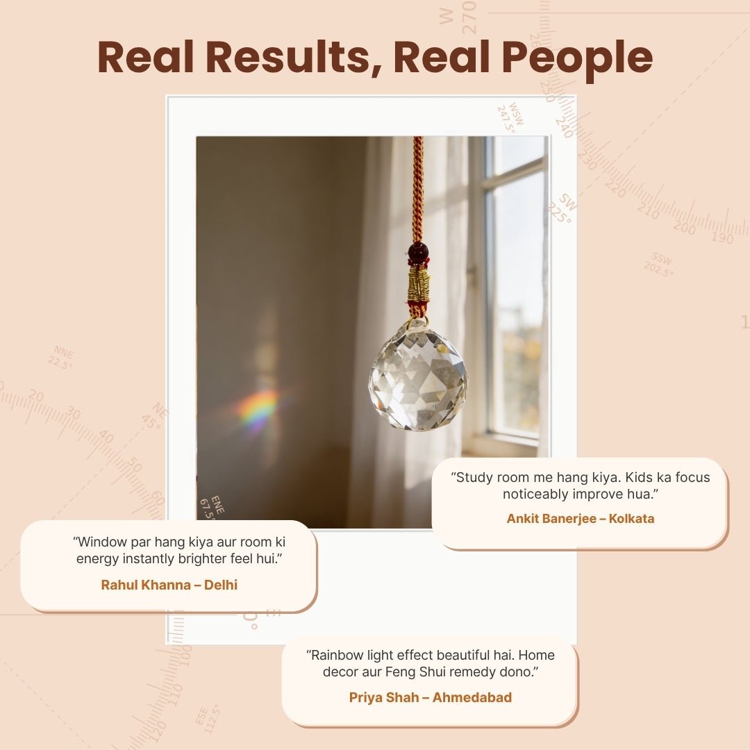 Swarovski Crystal Ball for Positive Energy 2pcs - plusvalueindia