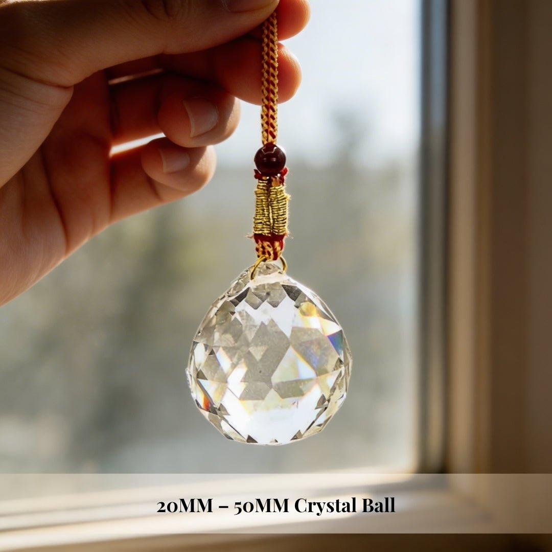 Swarovski Crystal Ball for Positive Energy 2pcs - plusvalueindia