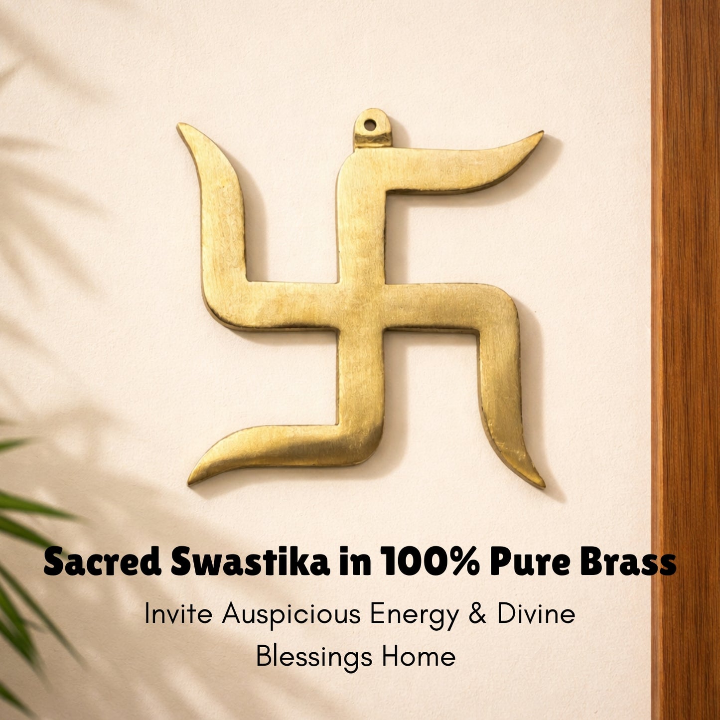 Brass Swastik Vastu Remedies for Home, Office - Goodluck, Auspicious, Religious symbols | Pooja Idols | Home Decor