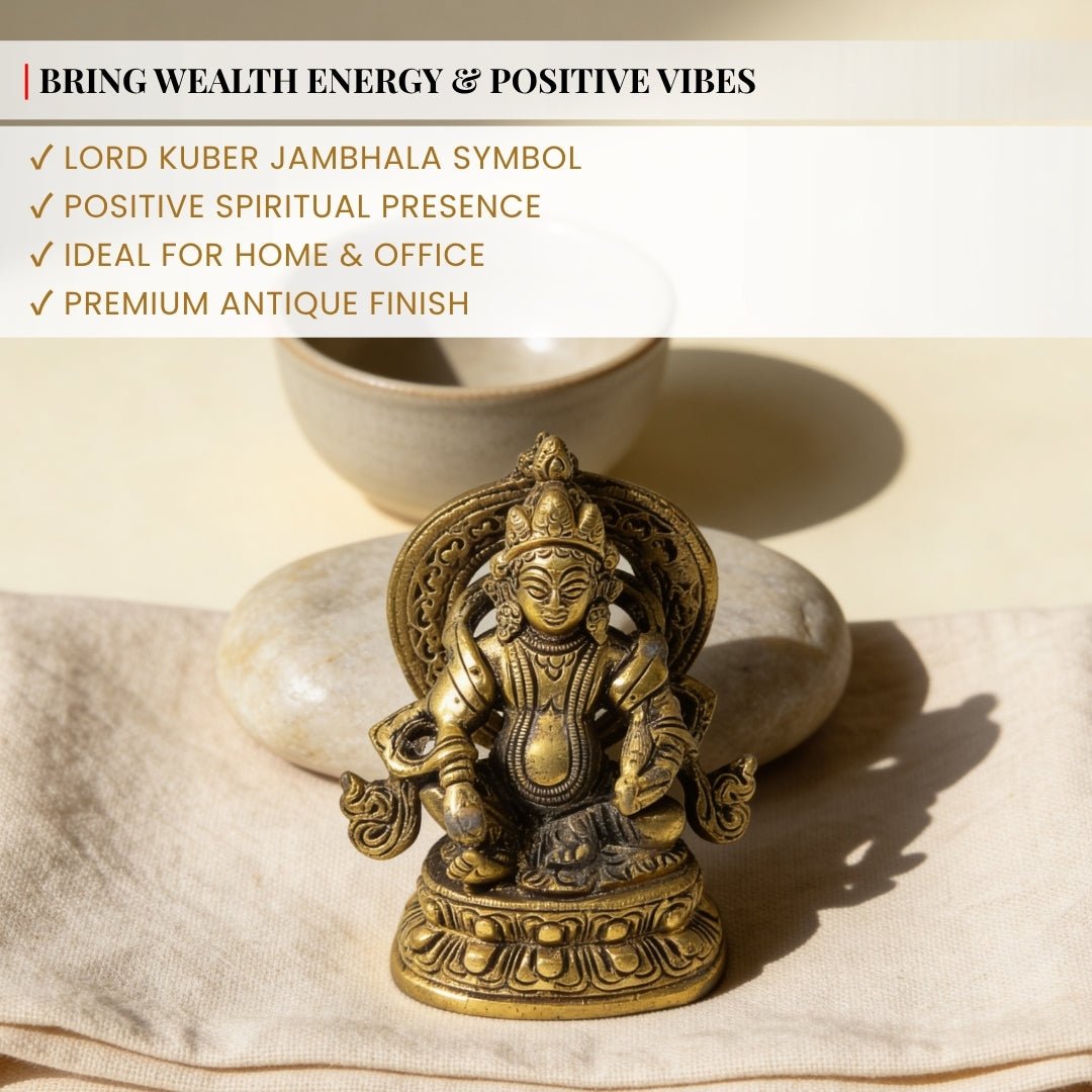 Lord Kubera ( Jambhala ) - God of Wealth - plusvalueindia