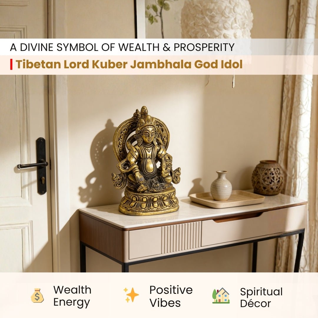 Lord Kubera ( Jambhala ) - God of Wealth - plusvalueindia