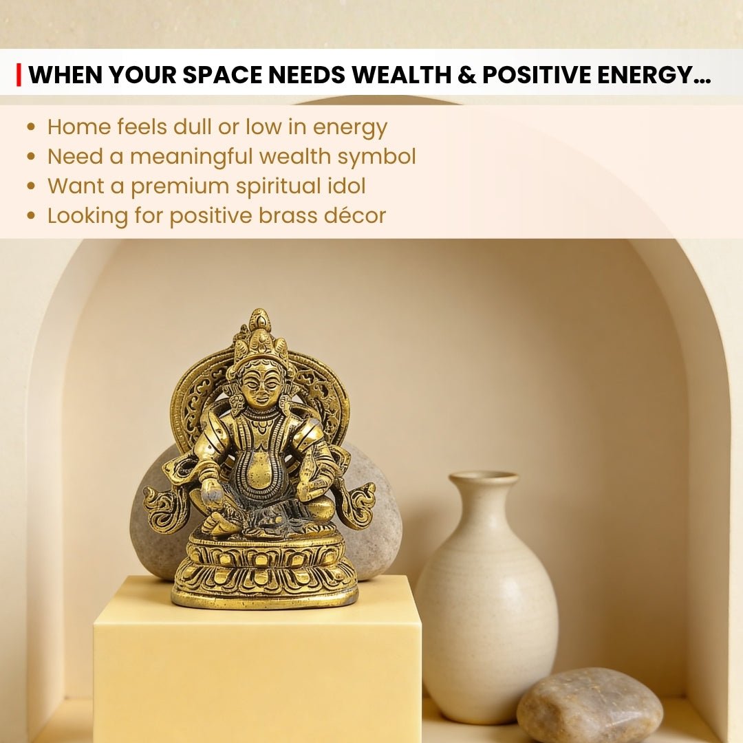 Lord Kubera ( Jambhala ) - God of Wealth - plusvalueindia
