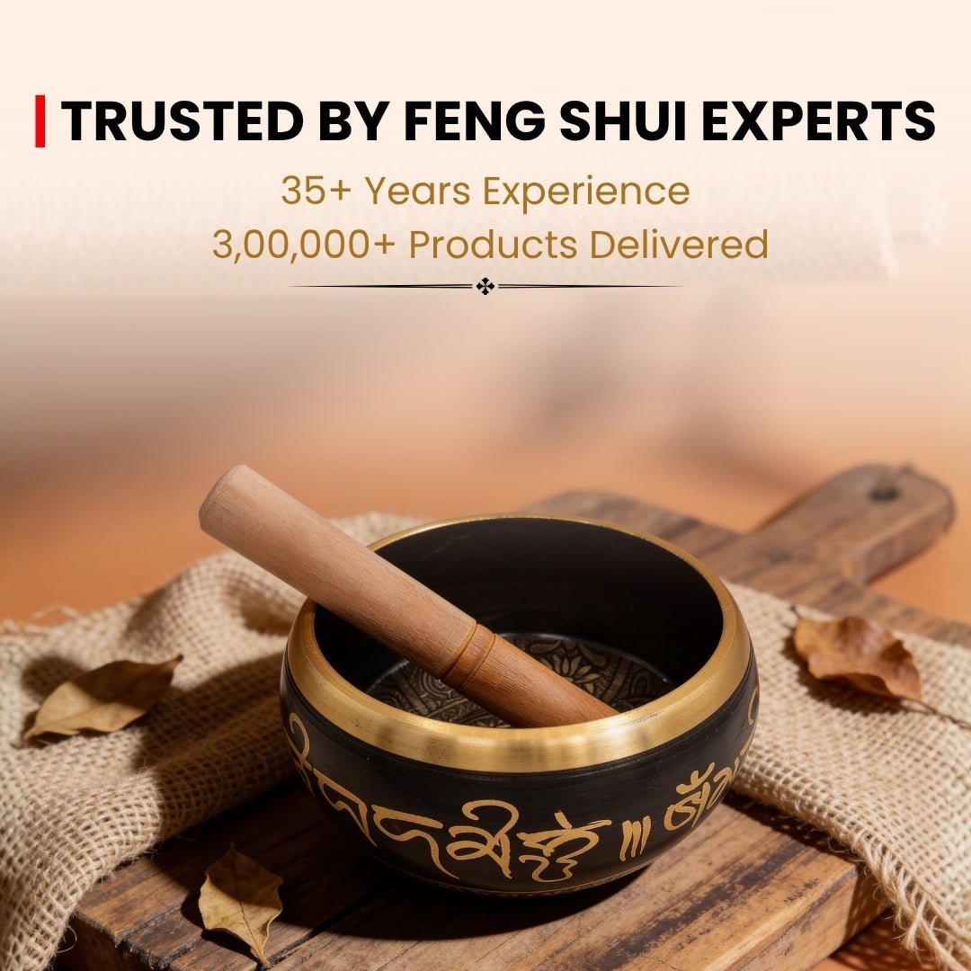 Tibetan Singing Bowl for Meditation - Sound Healing & Space Purification for Reiki & Yoga - plusvalueindia