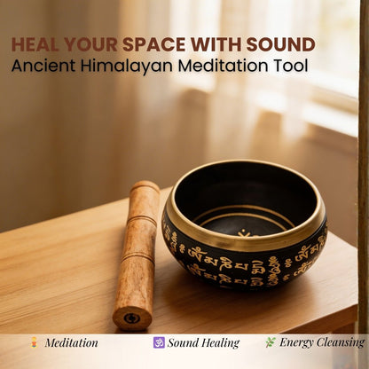 Tibetan Singing Bowl Space Purification Reiki Sound Healing - plusvalueindia