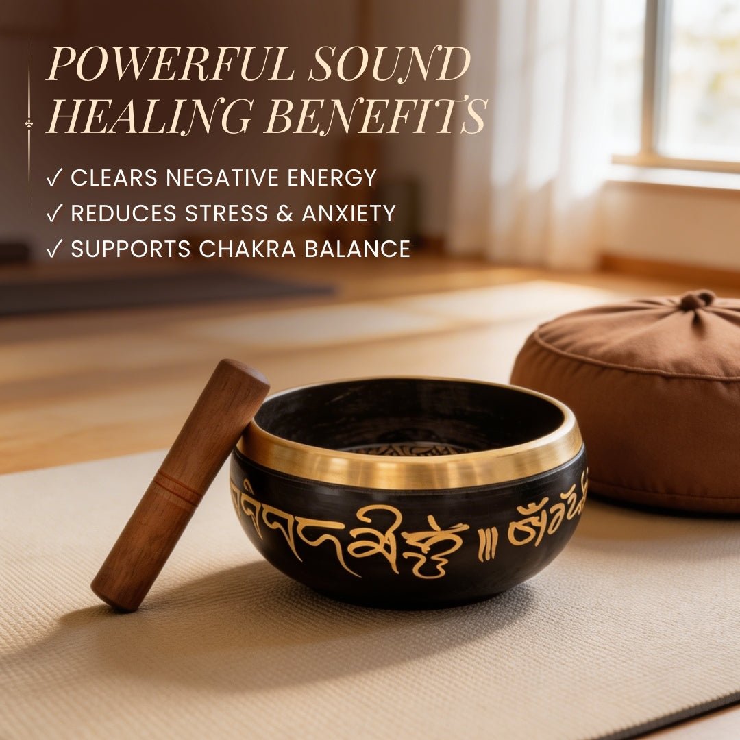 Tibetan Singing Bowl Space Purification Reiki Sound Healing - plusvalueindia
