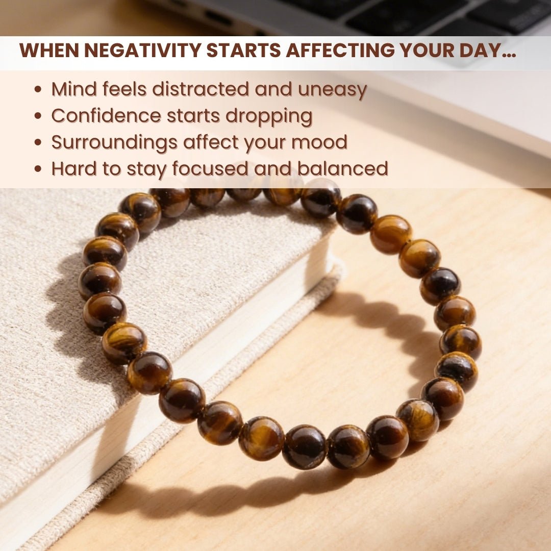 Tiger Eye Bracelet Stone of Strength, Courage & Confidence - plusvalueindia