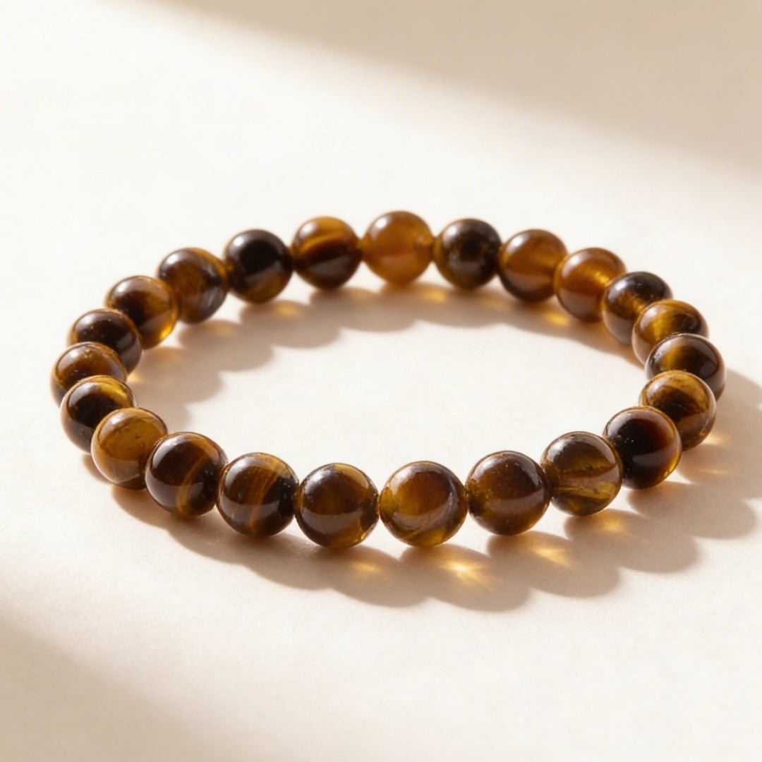 Tiger Eye Bracelet Stone of Strength, Courage & Confidence - plusvalueindia