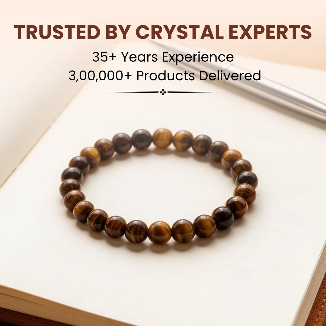 Tiger Eye Bracelet Stone of Strength, Courage & Confidence - plusvalueindia