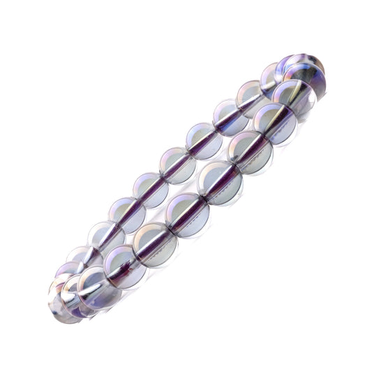 titanium aura quartz blue firing bracelet 8mm