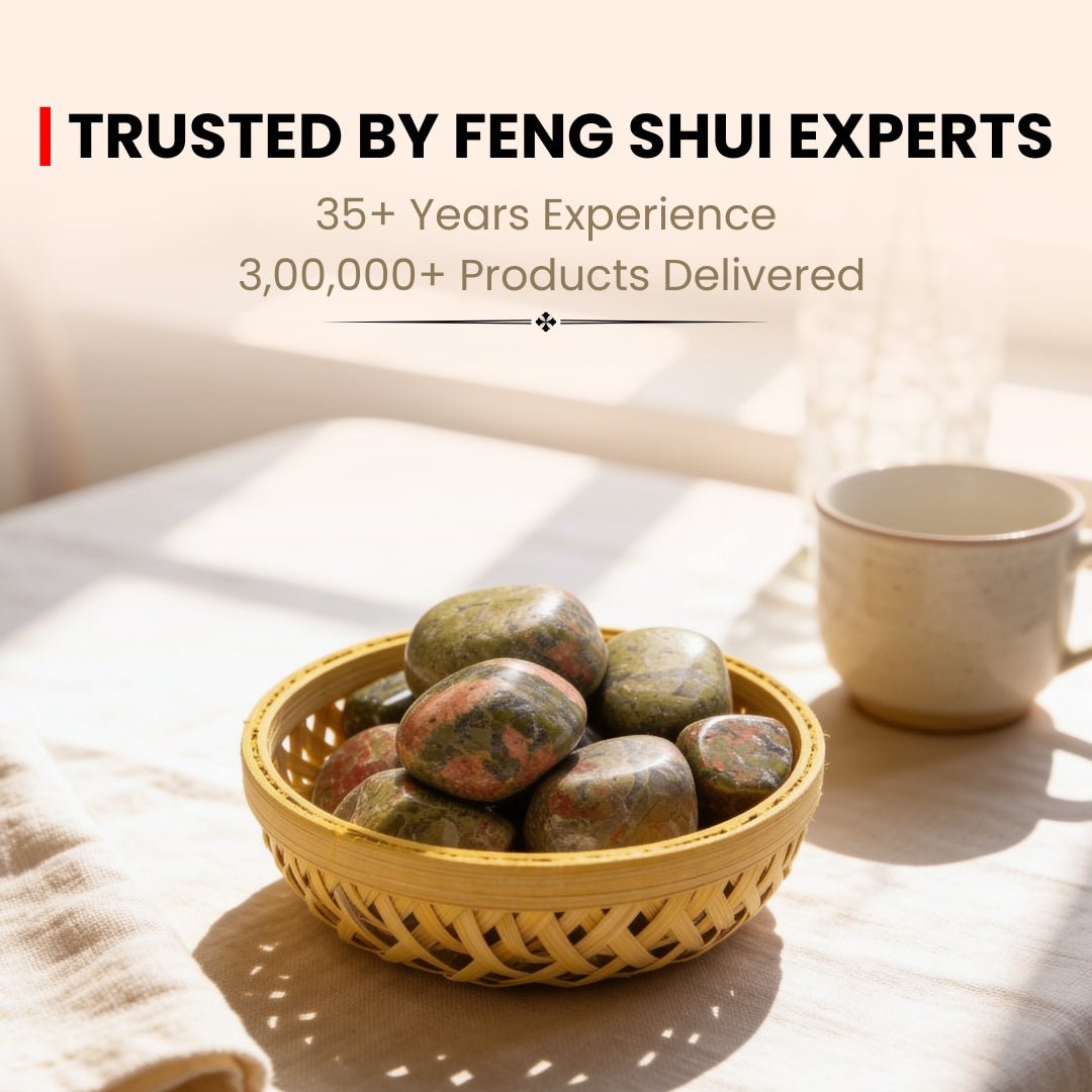 Unakite Tumbled Stone Pebbles - plusvalueindia