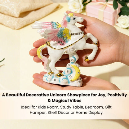 Flying White Horse Feng Shui Vastu Product Home & Office - plusvalueindia