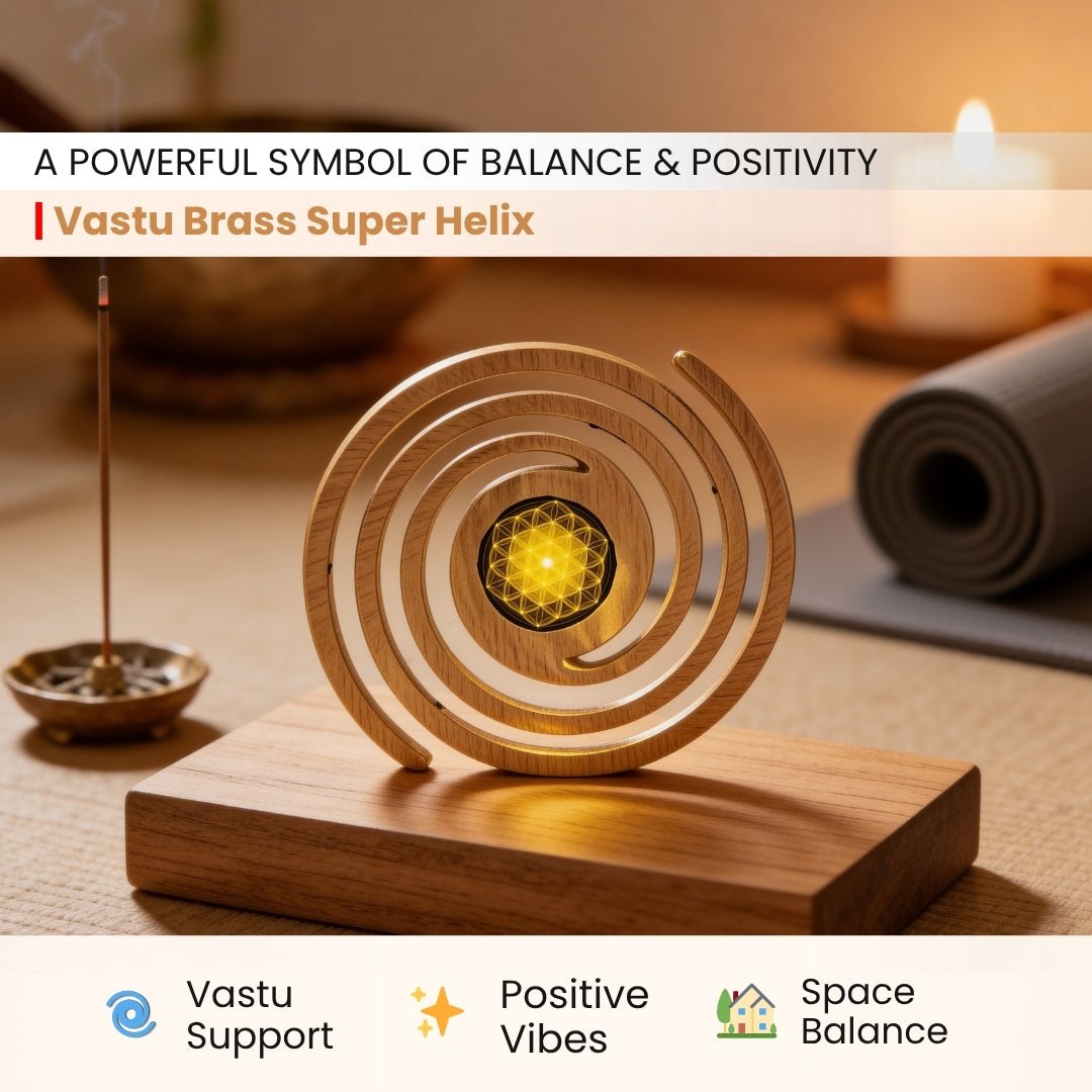 Super Brass Helix for Vastu Dosh Nivaran - plusvalueindia