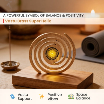 Super Brass Helix for Vastu Dosh Nivaran - plusvalueindia