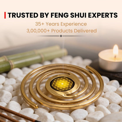 Super Brass Helix for Vastu Dosh Nivaran - plusvalueindia