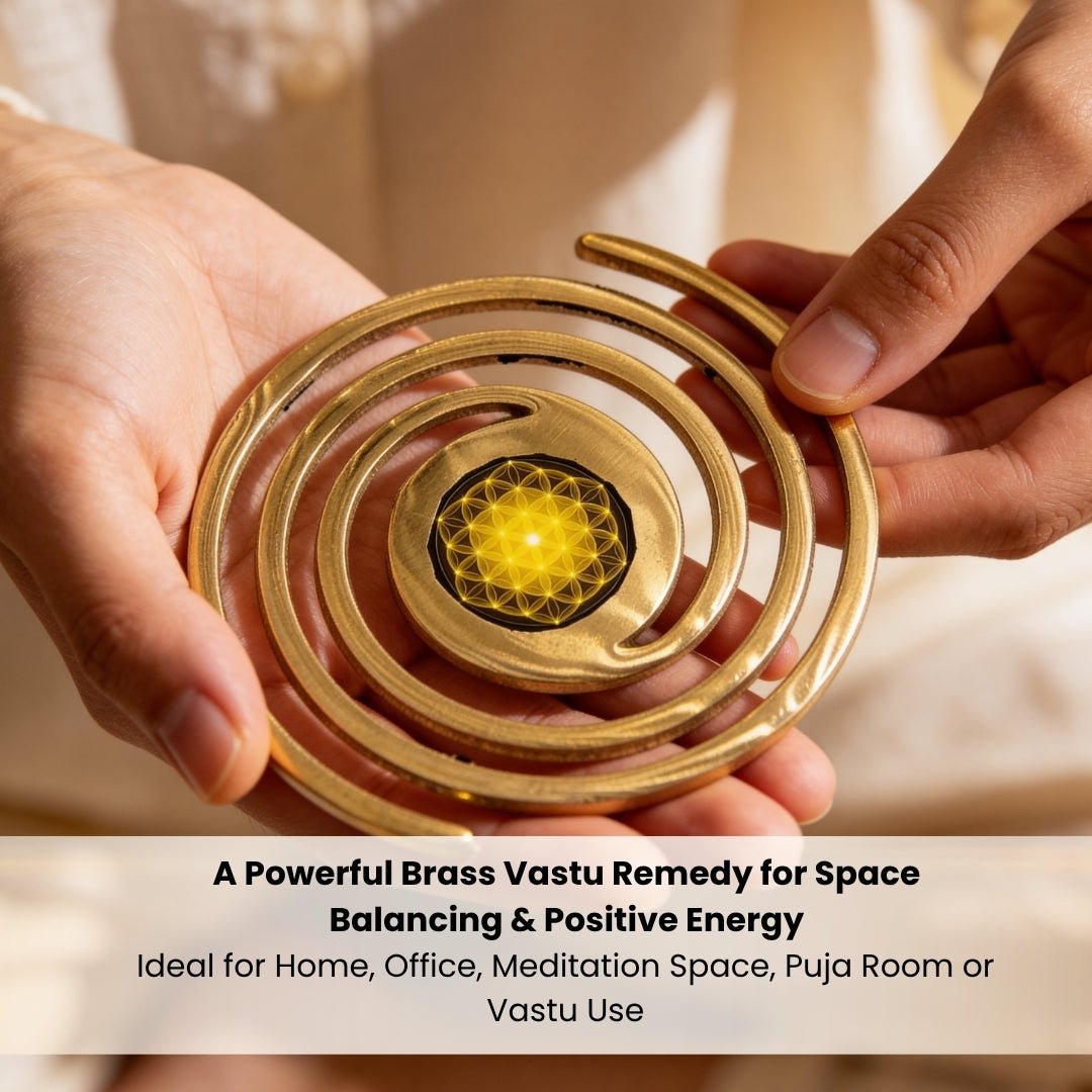 Super Brass Helix for Vastu Dosh Nivaran - plusvalueindia