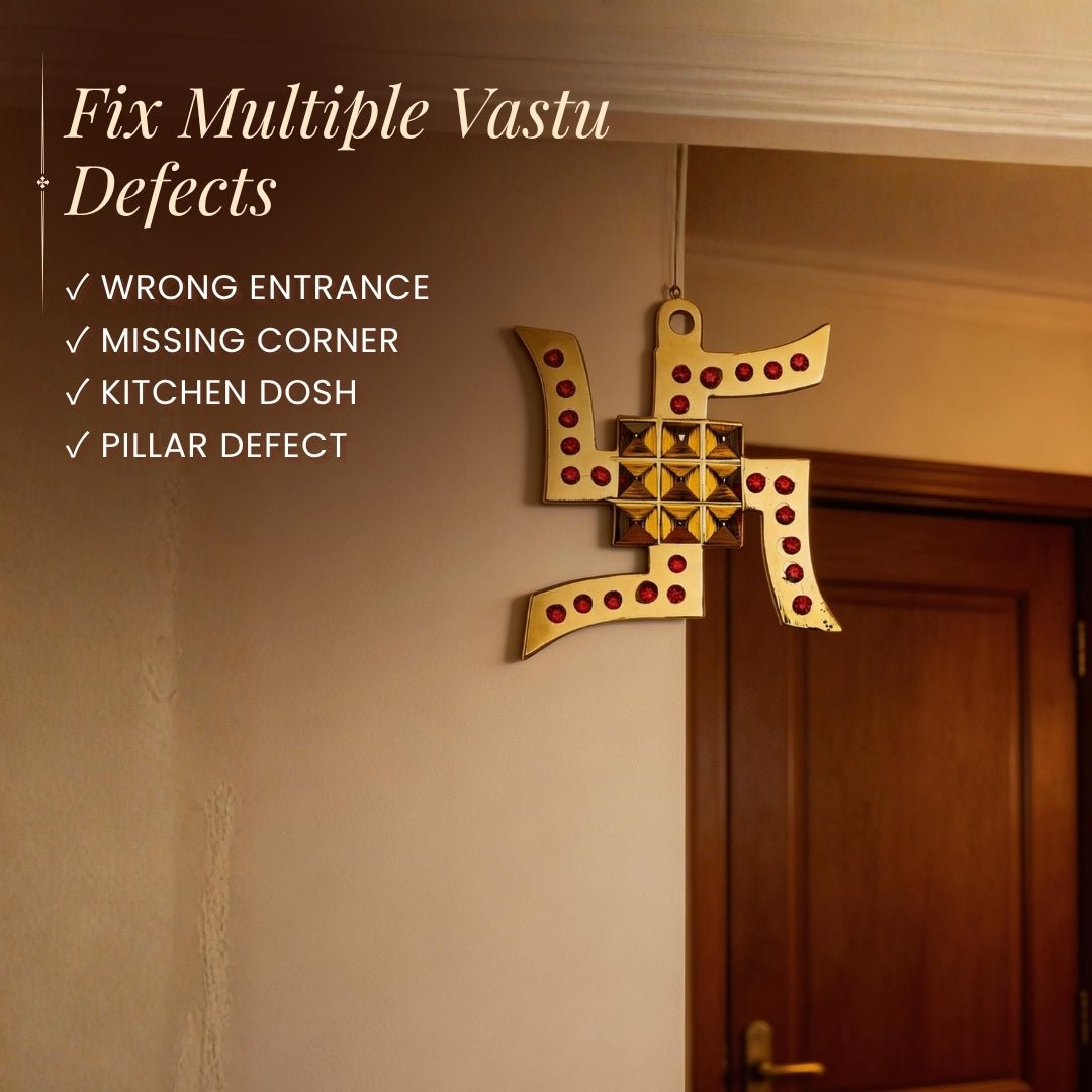 Vastu Diamond Swastik Pyramid - plusvalueindia