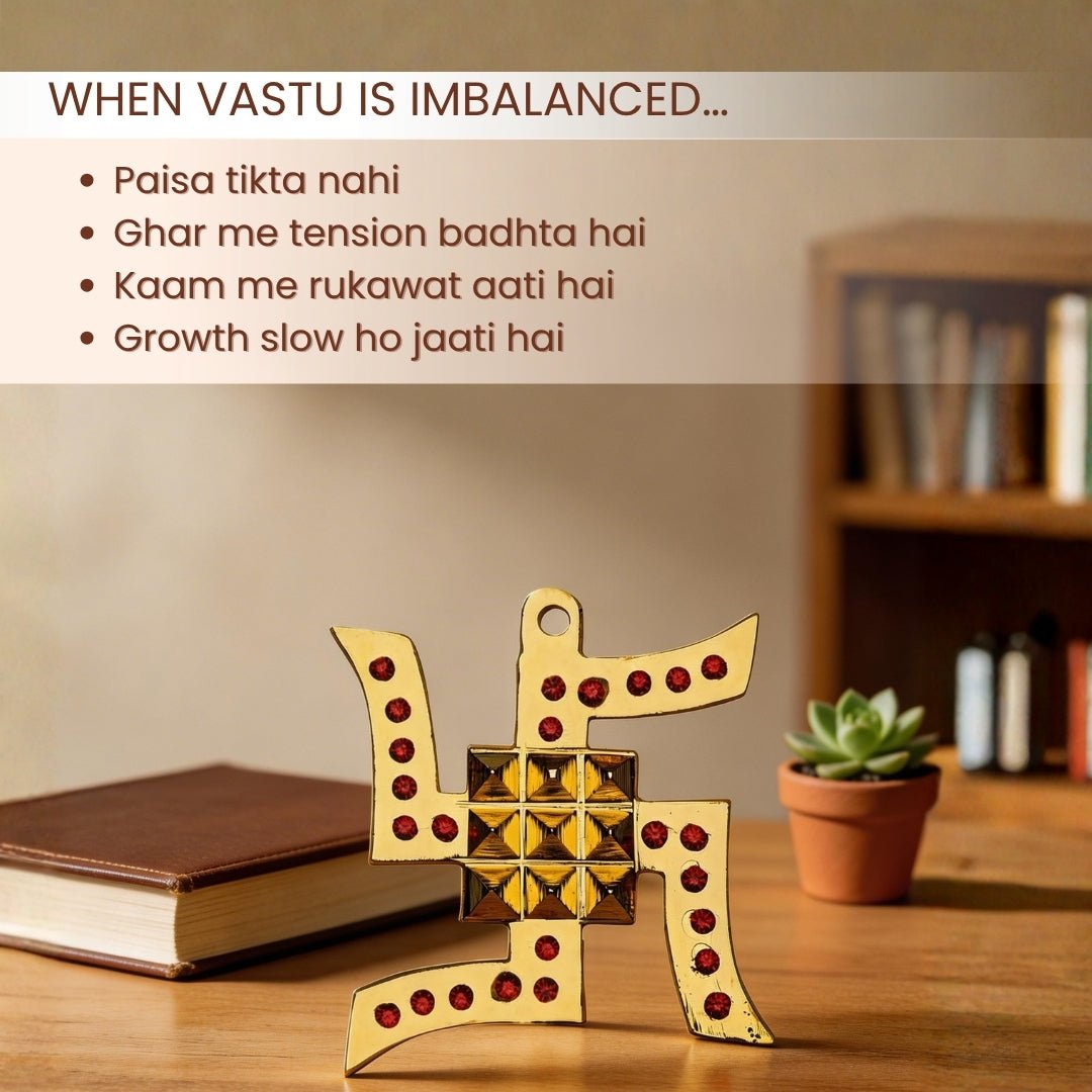 Vastu Diamond Swastik Pyramid - plusvalueindia