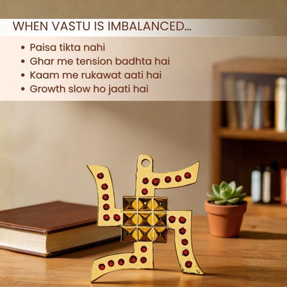 Vastu Diamond Swastik Pyramid - plusvalueindia