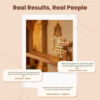 Vastu Diamond Swastik Pyramid - plusvalueindia