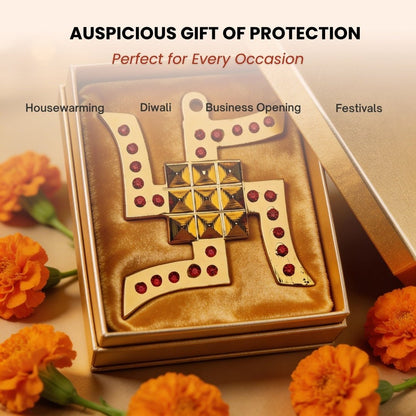 Vastu Diamond Swastik Pyramid - plusvalueindia