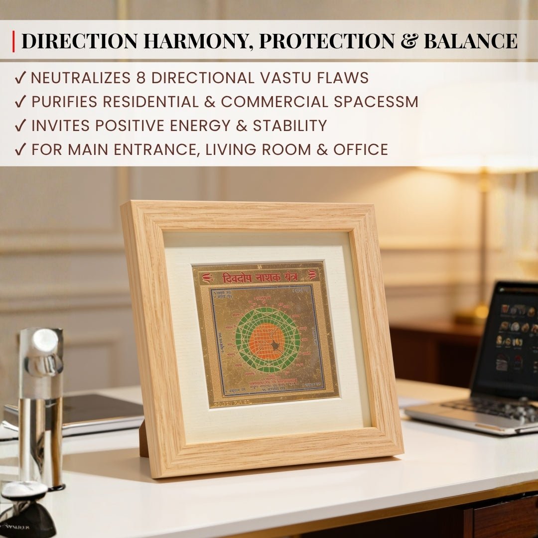 Smooth flat back plate design engineered for flush wall hanging, mandir placement, framing, or door frame installation