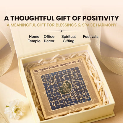 Vastu Dosh Nivaran Yantra [Size 3 x 3 Inches, Multi Colour] - plusvalueindia
