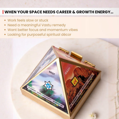 Vastu Element Pyramid -Balance Vastu elements-wish manifestation - plusvalueindia