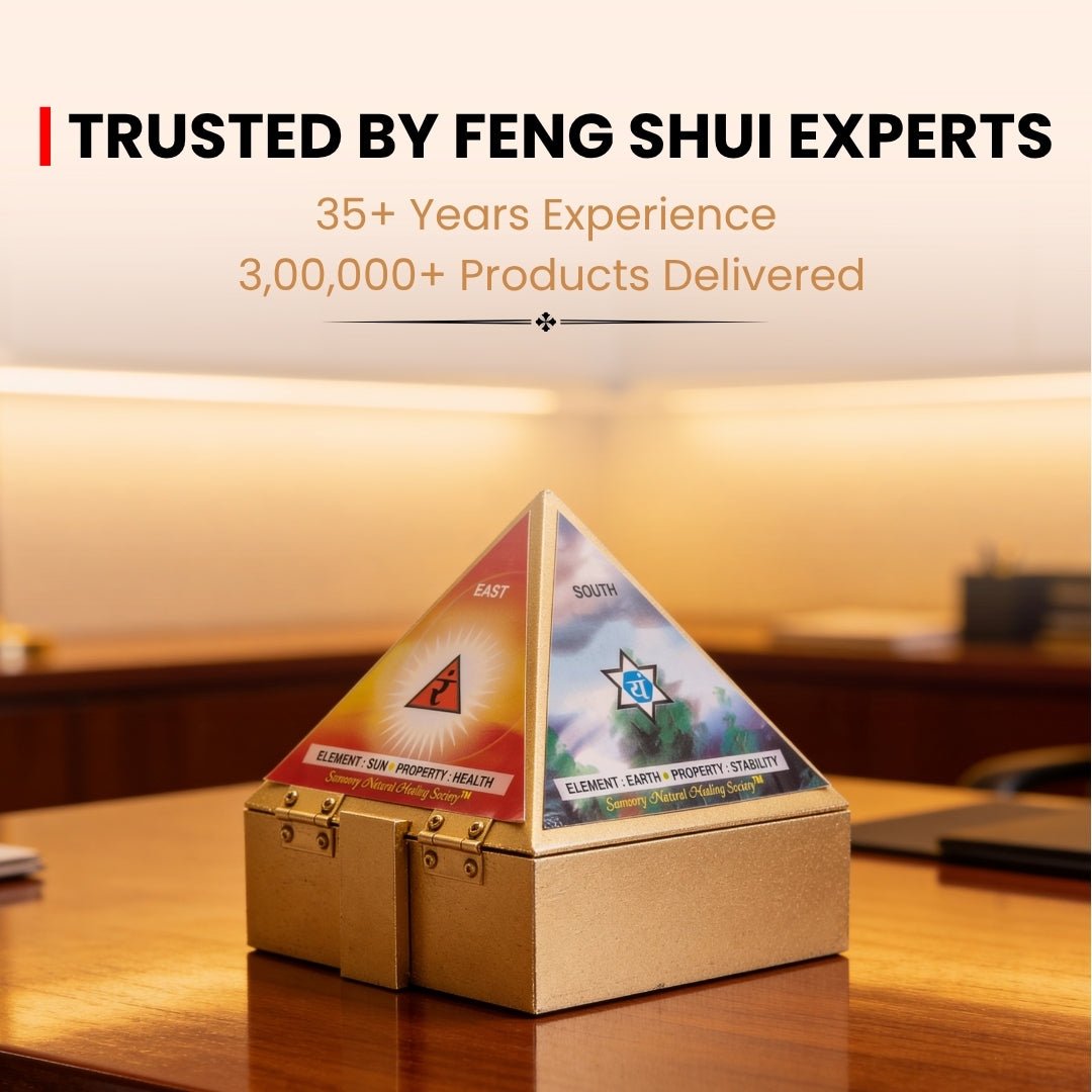 Vastu Element Pyramid -Balance Vastu elements-wish manifestation - plusvalueindia