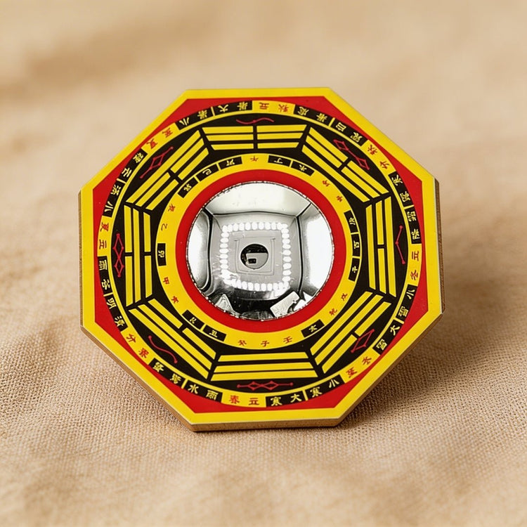 Vastu Feng Shui Bagua Pakua Convex Mirror Deflect Negative Energy & Protection for Home & Office Main Door & Entrance - plusvalueindia