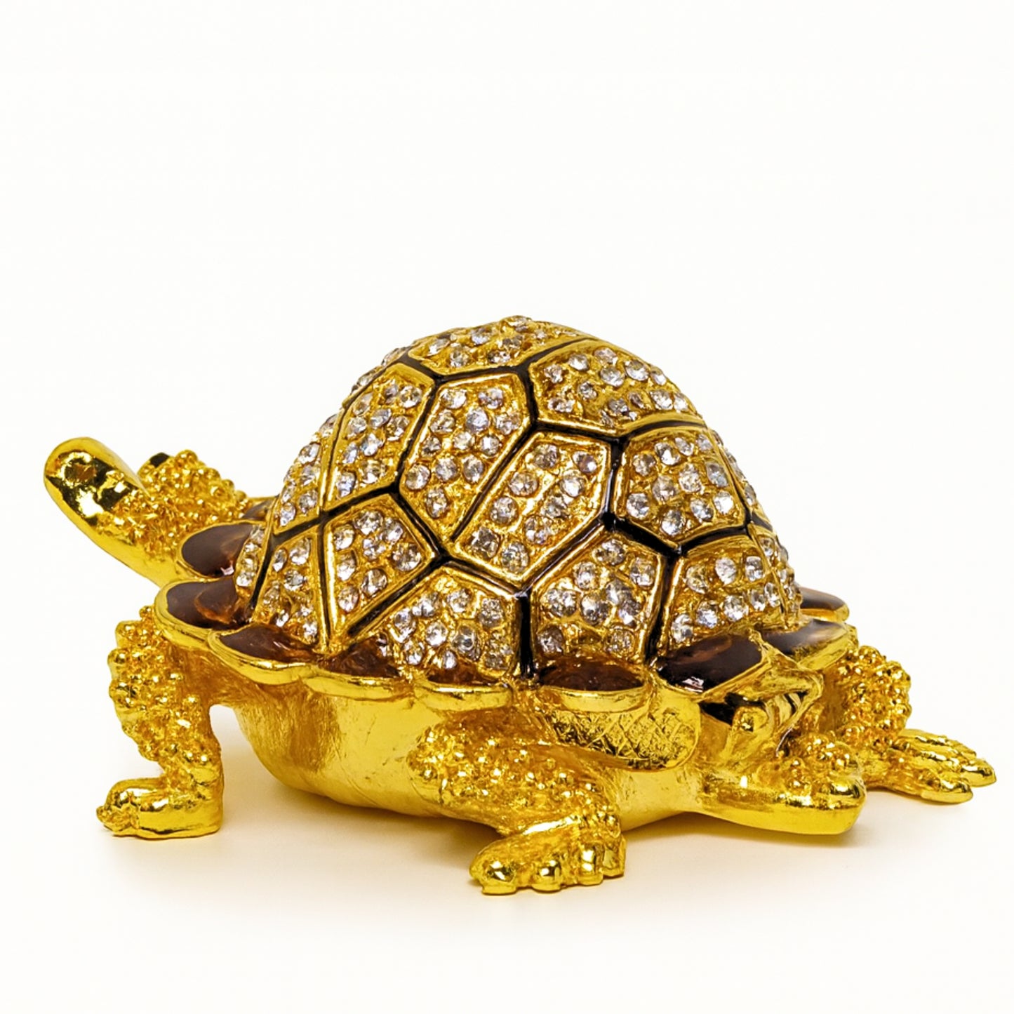 Feng Shui Bejeweled Tortoise for Personal Wish Fulfillment