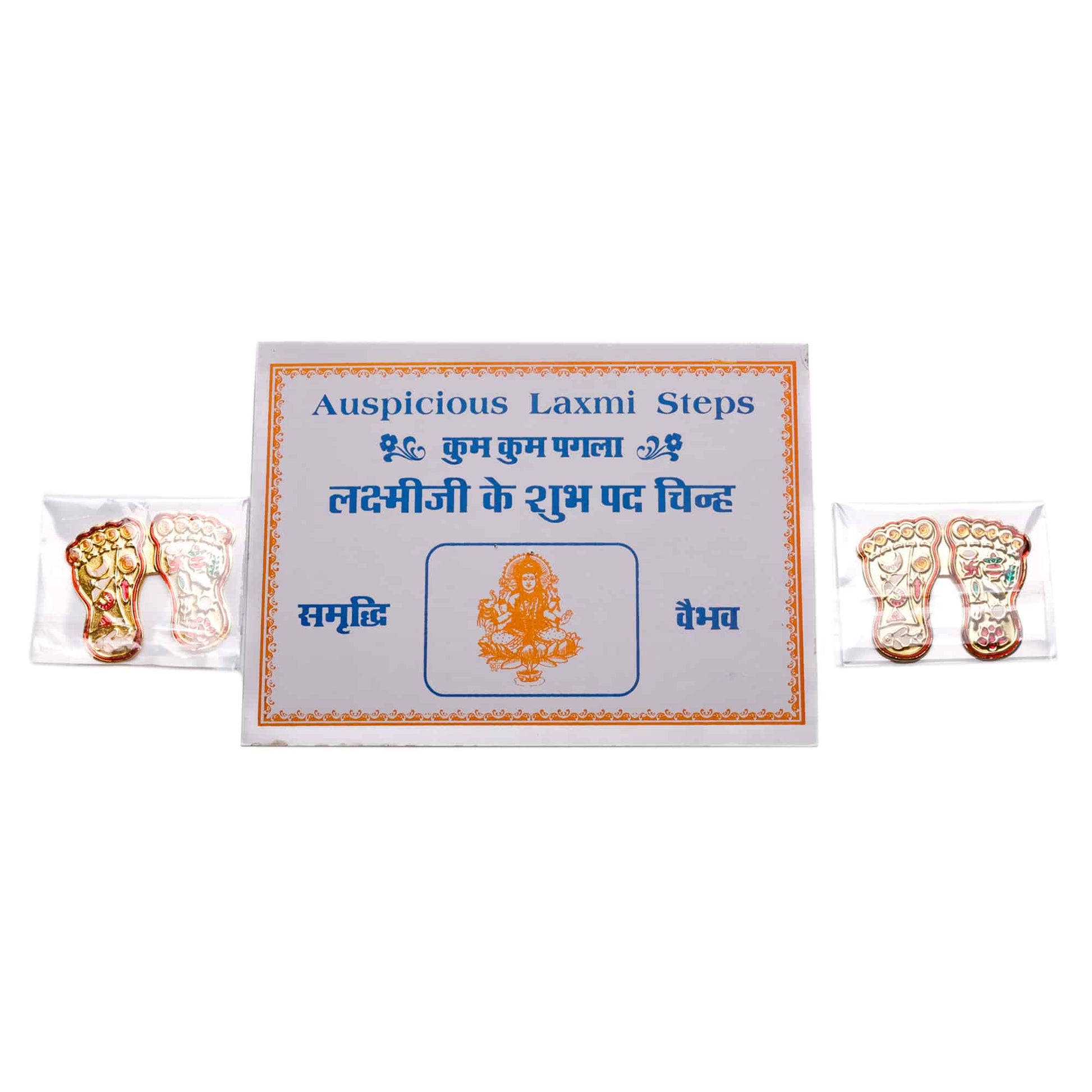 vastu lakshmi charan pair metal laxmi