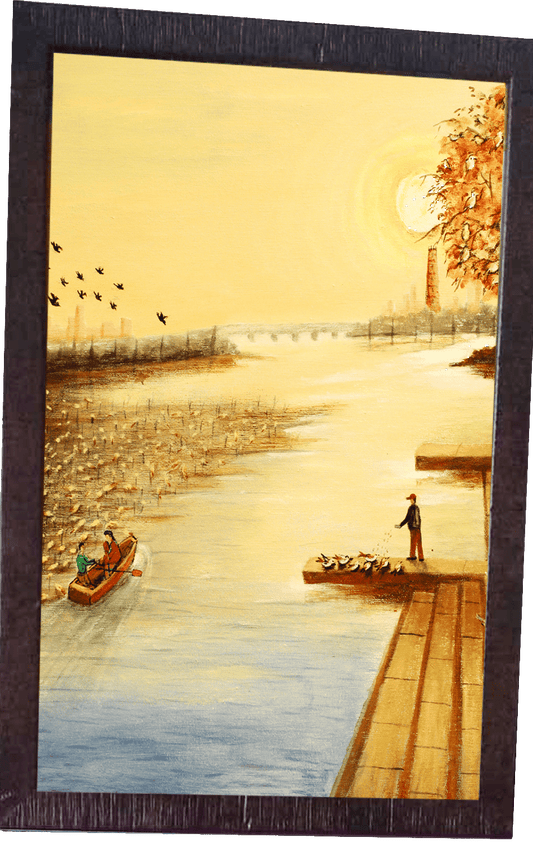 Sun With River vastu-paintiings