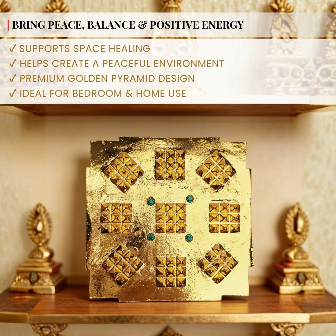 Vastu Pyramid Space Healing & Sleeping Plate - plusvalueindia