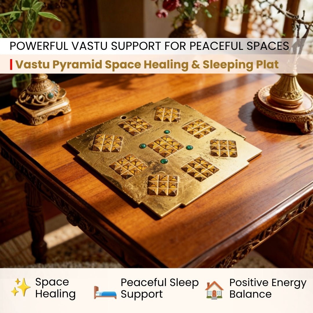 Vastu Pyramid Space Healing & Sleeping Plate - plusvalueindia
