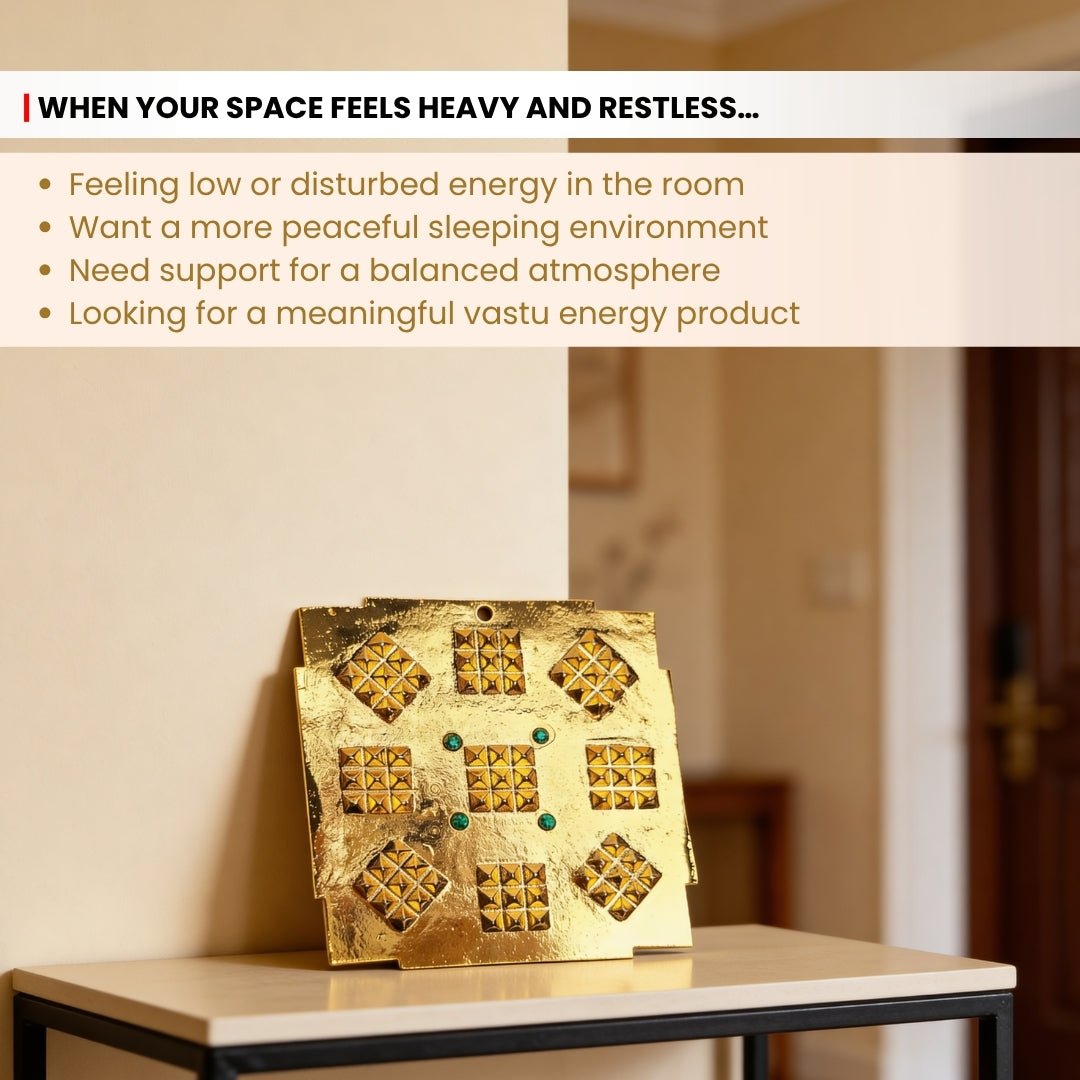 Vastu Pyramid Space Healing & Sleeping Plate - plusvalueindia
