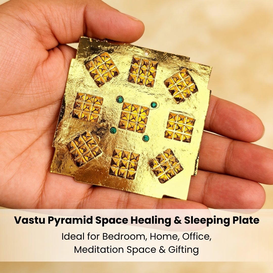 Vastu Pyramid Space Healing & Sleeping Plate - plusvalueindia