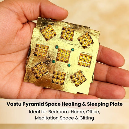 Vastu Pyramid Space Healing & Sleeping Plate - plusvalueindia
