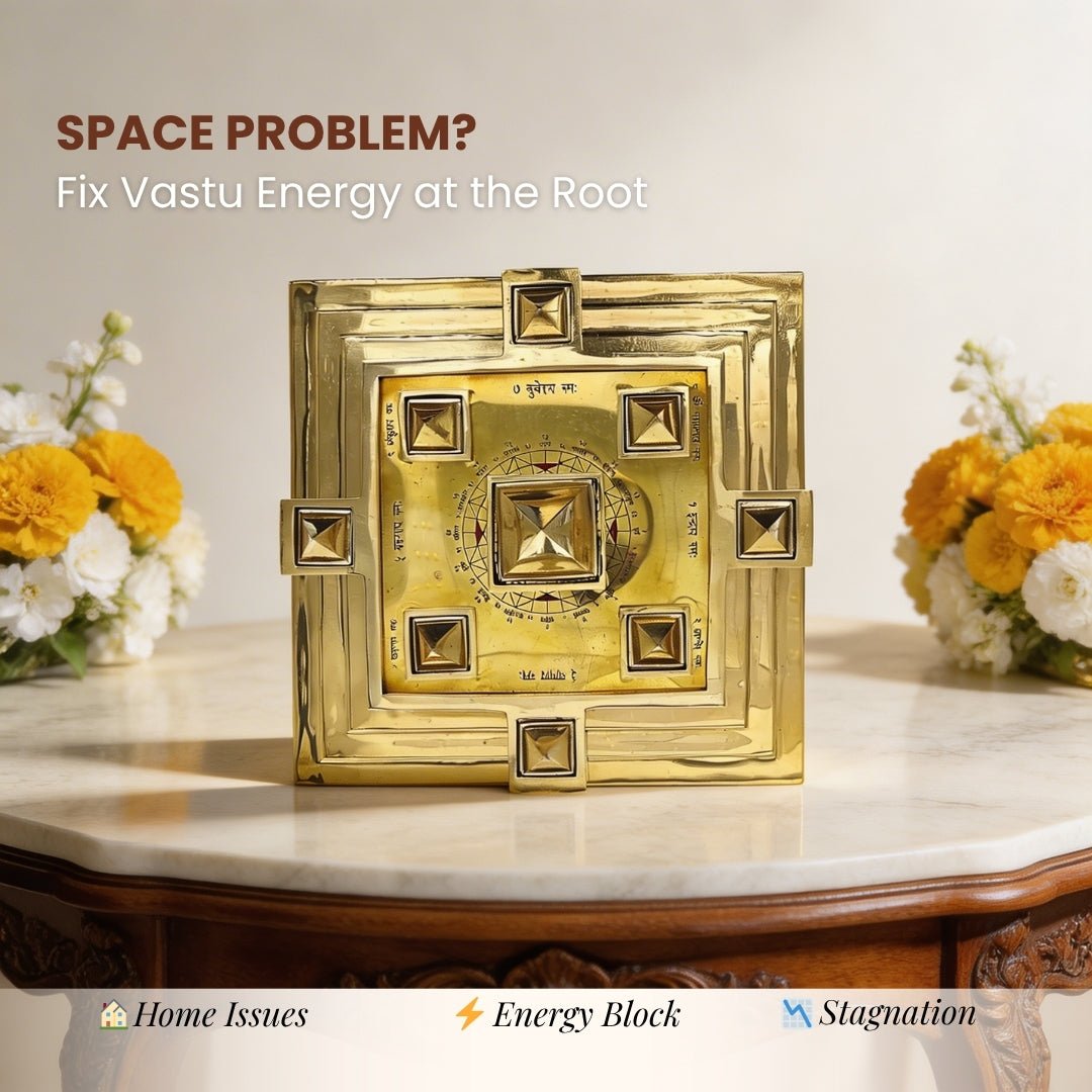 Vastu Space Harmoniser Pyramid with Vastu Purush for Brahmasthan & Vastu Defects - plusvalueindia