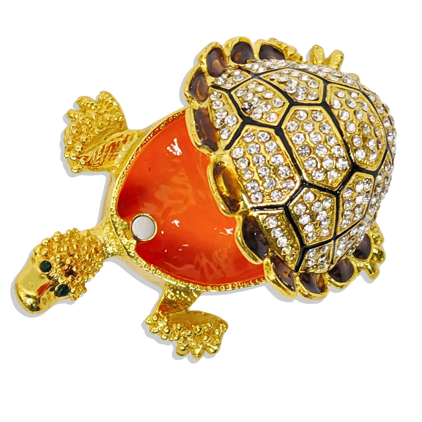 Feng Shui Bejeweled Tortoise for Personal Wish Fulfillment